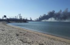 რუსეთის დიდი სადესანტო გემი „სარატოვი“ განადგურებულია